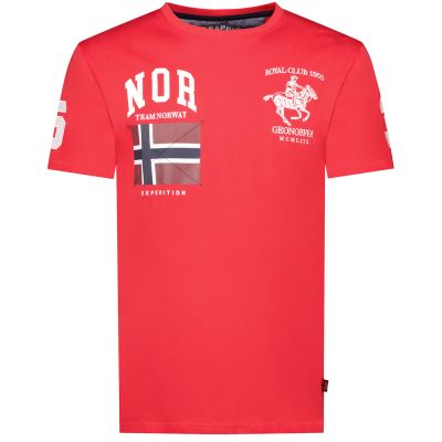 Geographical Norway Jequestre T-Shirt 254 M SY1305H/GN-Rot
