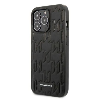 2. Karl Lagerfeld Monogram Plaque Case für iPhone 13 Pro Max – Schwarz