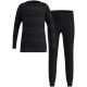 3. Odlo Set long ACTIVE WARM ECO SET Kinder Unterwäsche-Set Gr. 92cm Schwarz-Grau