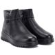 8. Bequeme Damen-Ankle-Boots mit Keilabsatz, schwarz, Potocki PT16396