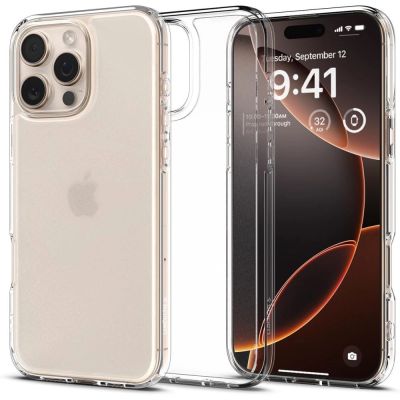 Spigen Ultra Hybrid-Hülle für iPhone 16 Pro Max – transparent