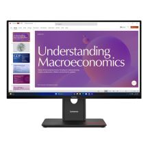 Lenovo ThinkVision T24D-40 Computermonitor, 60,5 cm (23,8 Zoll), 1920 x 1080 Pixel, Full HD LCD, Schwarz