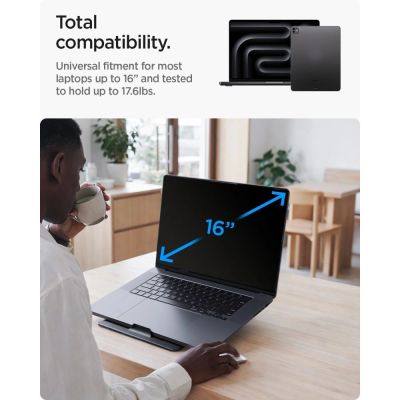 7. Spigen SlimFold LD201-S8 Laptopständer – Grau