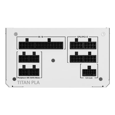 6. Montech Titan PLA 750W – 80 PLUS & Cybenetics Platinum Netzteil, modular, PCIe 5.1 – 750 Watt