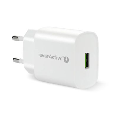 4. EVERACTIVE GAN Wandladegerät 1 x USB, 2 x USB-C Schnellladefunktion 4+ 67W Schwarz SC-670Q