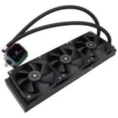 10. Thermalright Frozen Prism 360 BLACK Komplett-Wasserkühlung mit RGB-Hintergrundbeleuchtung, 360 mm, Schwarz