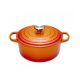 Le Creuset Signature Bräter rund 26 cm rot