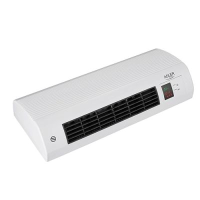 6. Adler AD 7714 Heizlüfter (2000W; weiß)