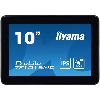 9. IIYAMA TF1015MC-B2 A 10-Zoll-Touchpanel 1280 x 1024 VA 500 cd 10-Punkt-Touchscreen, CS-Anschlüsse, VGA, HDMI, DP, IP65-zertifiziert, schwarz