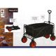 16. GROSSER, ZUSAMMENKLAPPBARER REISE- UND STRANDKINDERWAGEN MIT GRIFF REDCLIFFS