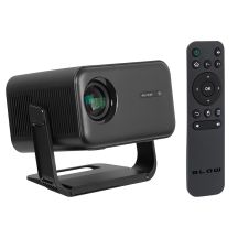 BLOW AndroidTV FullHD MaxView tragbarer Projektor schwarz