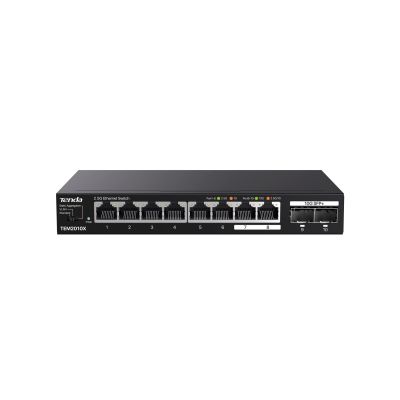 6. Tenda TEM2010X 2,5-Gbit/s-Ethernet-Netzwerkadapter (100/1000/2500 Mbit/s) für Desktop-PCs, Schwarz