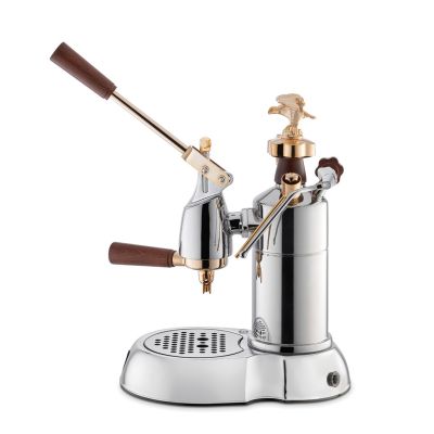 3. Handhebel für Kaffeemaschine La Pavoni Expo 2015, Chromgold