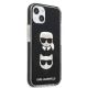 4. Karl Lagerfeld Karl&Choupette Head Case für iPhone 13 - Schwarz