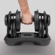 33. Verstellbare Hantel aus Gusseisen 24 kg REBEL ACTIVE