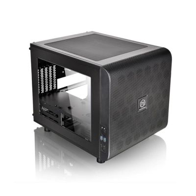 17. Thermaltake Core V21 CA-1D5-00S1WN-00 Gehäuse (Micro ATX, Mini ITX; Schwarz)