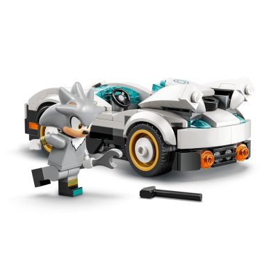 6. LEGO Sonic the Hedgehog 77118 – Silver im Auto gegen Knuckles im Monstertruck