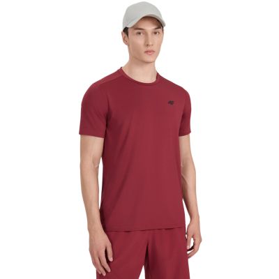 Herren T-Shirt 4F FNK M1521 dunkelrot 4FWAW25TFTSM1521 61S