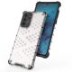 7. Wabenhülle Panzerhülle mit Gelrahmen für Samsung Galaxy A73 blau