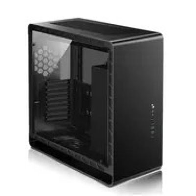 Jonsbo UMX6S E-ATX Midi-Tower, gehärtetes Glas – schwarz