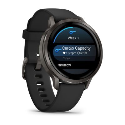 3. GARMIN Venu 4 41mm Black Slate Smartwatch