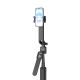 8. Wozinsky WST-360YS Selfie-Stick mit Stativfunktion mit 360° AI Auto Face Tracking Gestensteuerung - Schwarz