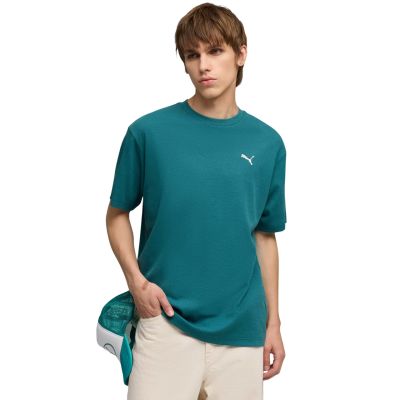 Puma ESS Elevated Relaxed Tee grünes Herren-T-Shirt 692018 41