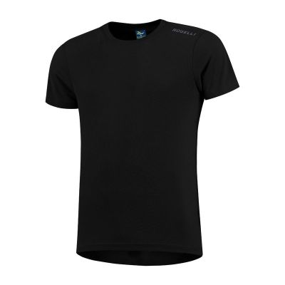 Rogelli Werbe-T-Shirt schwarz L