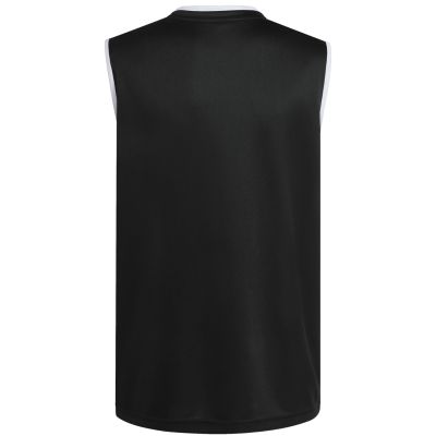 3. adidas Entrada 26 Sleeveless Jersey Kinder-Trikot schwarz KB3933