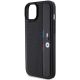 6. BMW Perforierte Tricolor Line Hülle für iPhone 15 Plus / 14 Plus – Schwarz