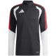 8. adidas Tiro 26 Wettkampf-Trainingsshirt für Herren, Schwarz, Weiß und Rot, KA7560