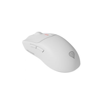 8. GENESIS Zircon 500 Gaming-Maus, rechte Seite, RF Wireless + Bluetooth + USB Typ-C, optisch, 10000 DPI