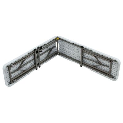 19. Klappbare Cateringbank 183 x 28 x 43 cm, weiß