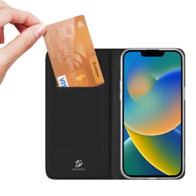 2. Dux Ducis Skin Pro Holster Flip Cover für iPhone 14 Plus schwarz