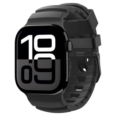2. Spigen WBS2 Armband für Apple Watch 44 / 45 / 46 / 49 mm - Schwarz
