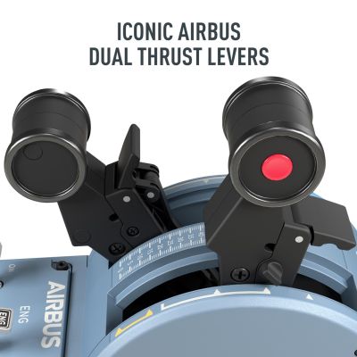 7. Thrustmaster TCA Quadrant Airbus Edition Schwarz, Blau Flugsimulator-PC