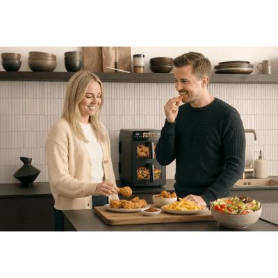 11. PROMIS DOPPEL-VERTIKAL-FETTFREIE FRITTEUSE 1