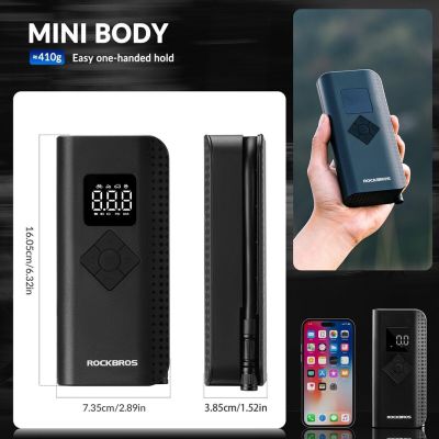 5. Rockbros Elektropumpe 150PSI A13