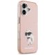 4. Karl Lagerfeld IML Aquarelle Choupette & Logo MagSafe iPhone 17 Hülle - Rosa