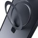 6. 3mk Smoke Case Mag&Stand Hülle für Apple iPhone 16 – Schwarz