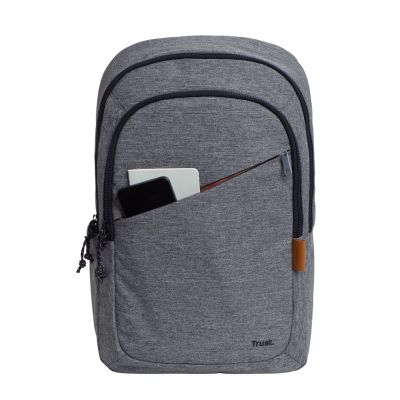 10. TRUST Avana 16" Laptop-Rucksack Grau