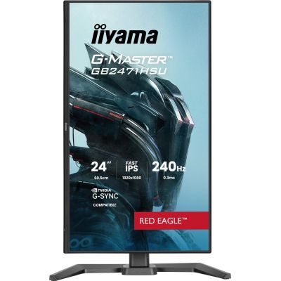 7. IIYAMA LED Fast IPS Monitor 23,8" GB2471HSU-B1 Red Eagle 240Hz