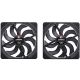 5. NOCTUA 140-mm-Lüfter NF-A14x25 G2 PWM Sx2 PP chromax black