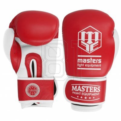 4. MASTERS RBT-TRW 01210-02 Leder-Boxhandschuhe