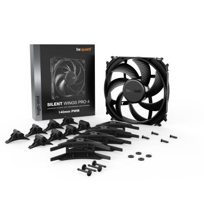 5. BE QUIET Lüfter! SILENT WINGS PRO 4 BL099 140 mm