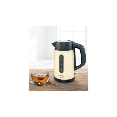 2. Bosch TWK4P437 Wasserkocher 1,7 l 2400 W Beige, Schwarz