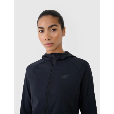 2. Schlankes, schnelltrocknendes Trainings-Sweatshirt für Damen 4F 4FWMM00TFSWF653-20S