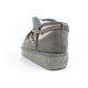 5. D.Franklin Damen Winter Schneestiefel Modische isolierte Stiefeletten Grau