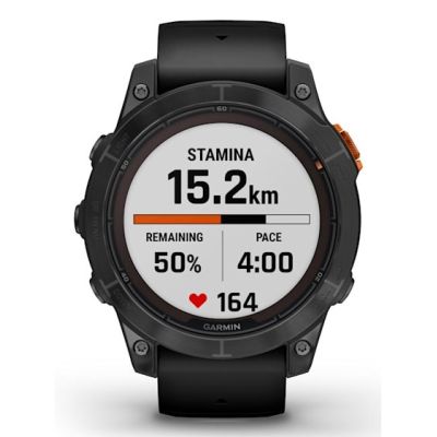 24. Garmin Fenix 7 Pro Solar Edition Schiefergrau/Schwarzes Band Sportuhr
