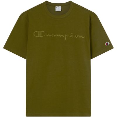 8. Herren Champion SS Tee Oliv 220273 GS585